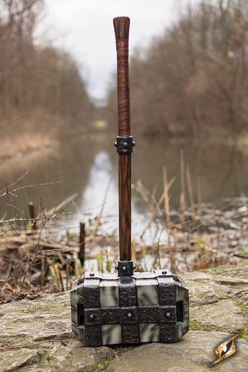 Stone Hammer for LARP – Brute Force, Primitive Style