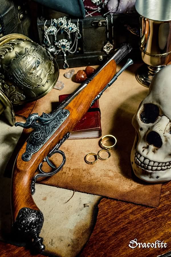 Pistoler à Percussion Italien de 1825 (Argent)