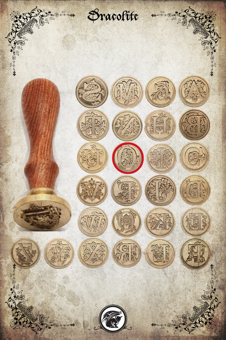 Alphabetical seals with handle