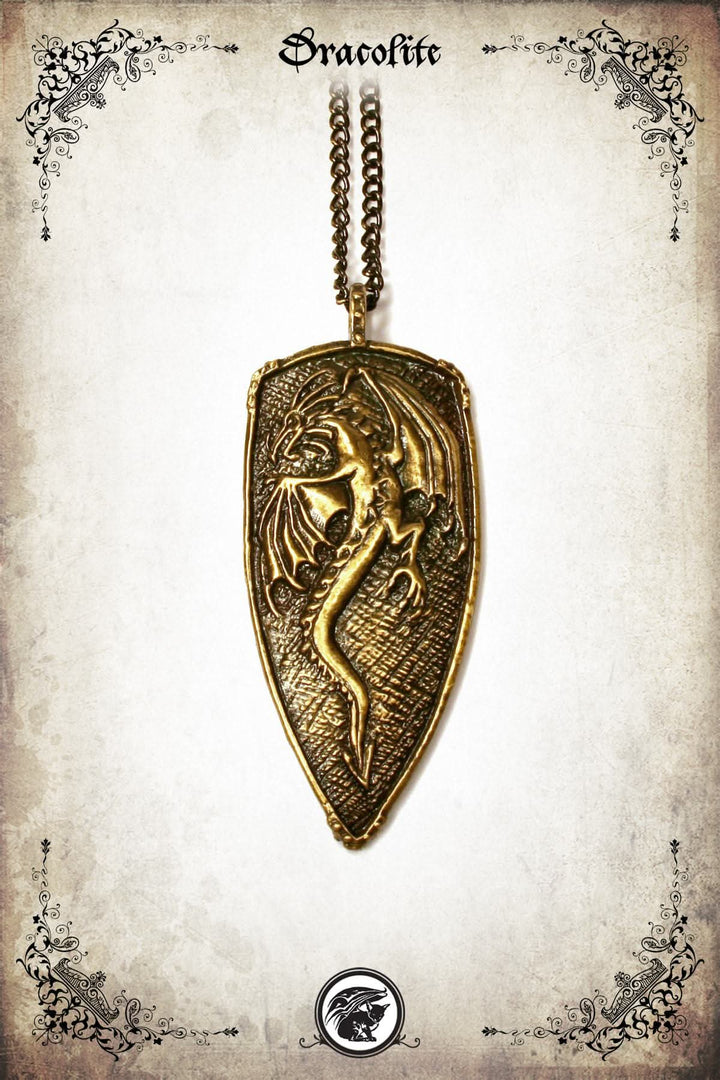 Draconian Shield Pendant