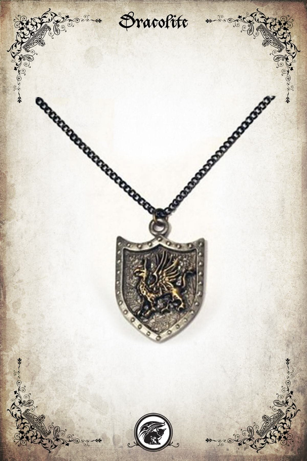 Griffon Shield Pendant