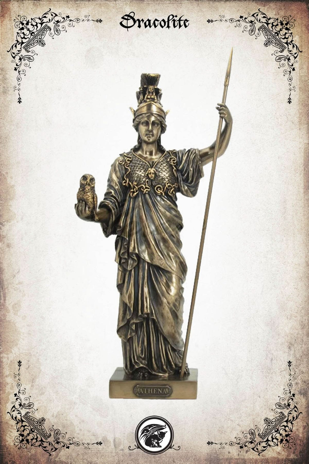 Athena Figurine - Goddess of Wisdom and War