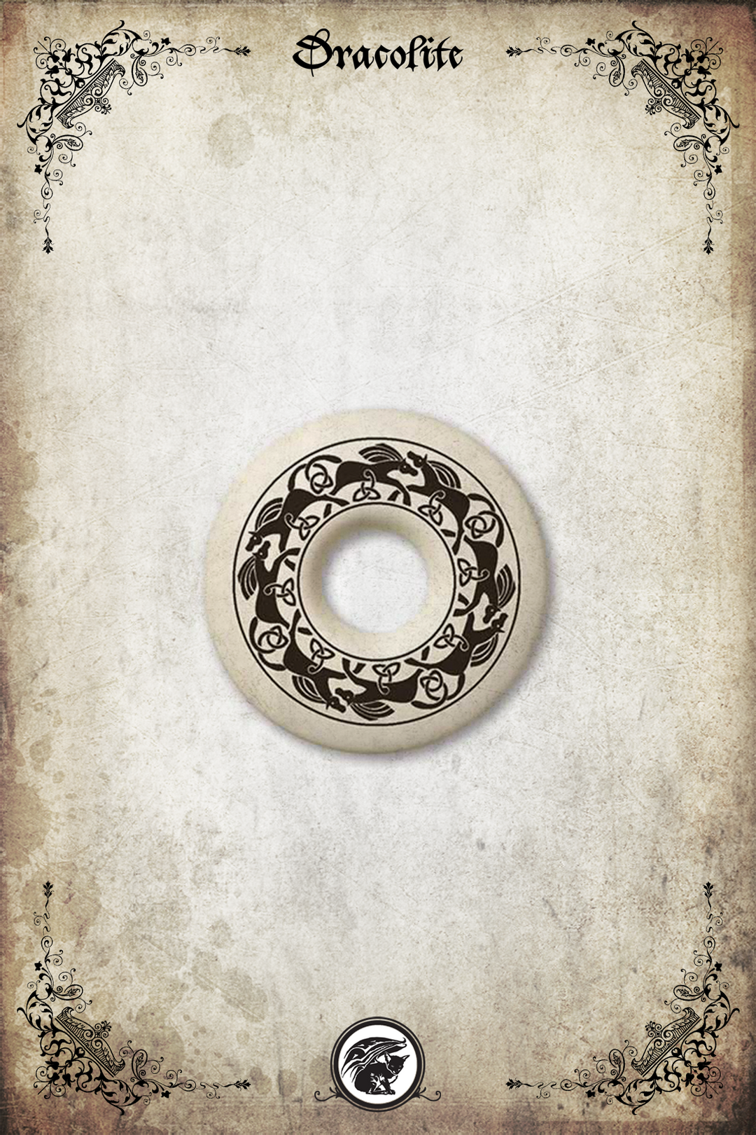 Pendentif Celtique - Cheval (anneau)