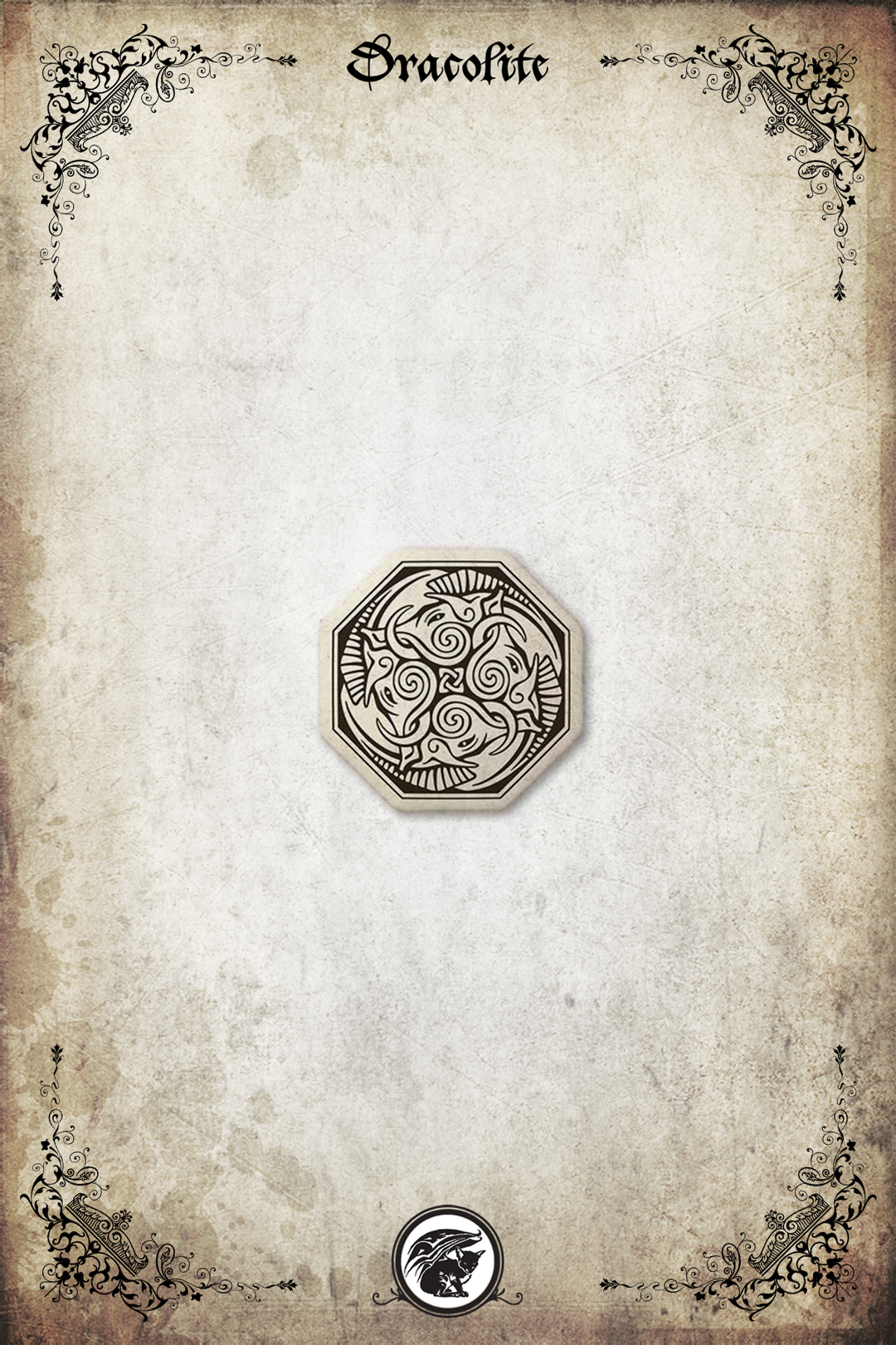 Pendentif Celtique - Cerridwen (octogone)
