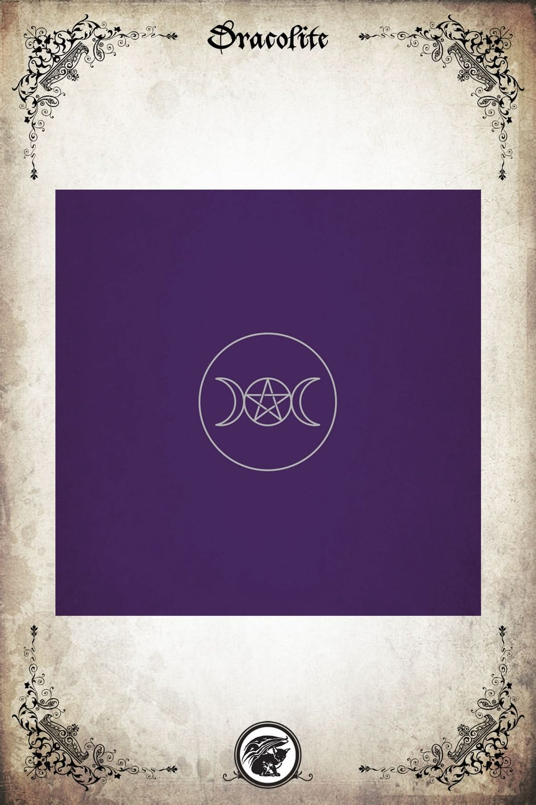Pagan Circle Velvet Cloth
