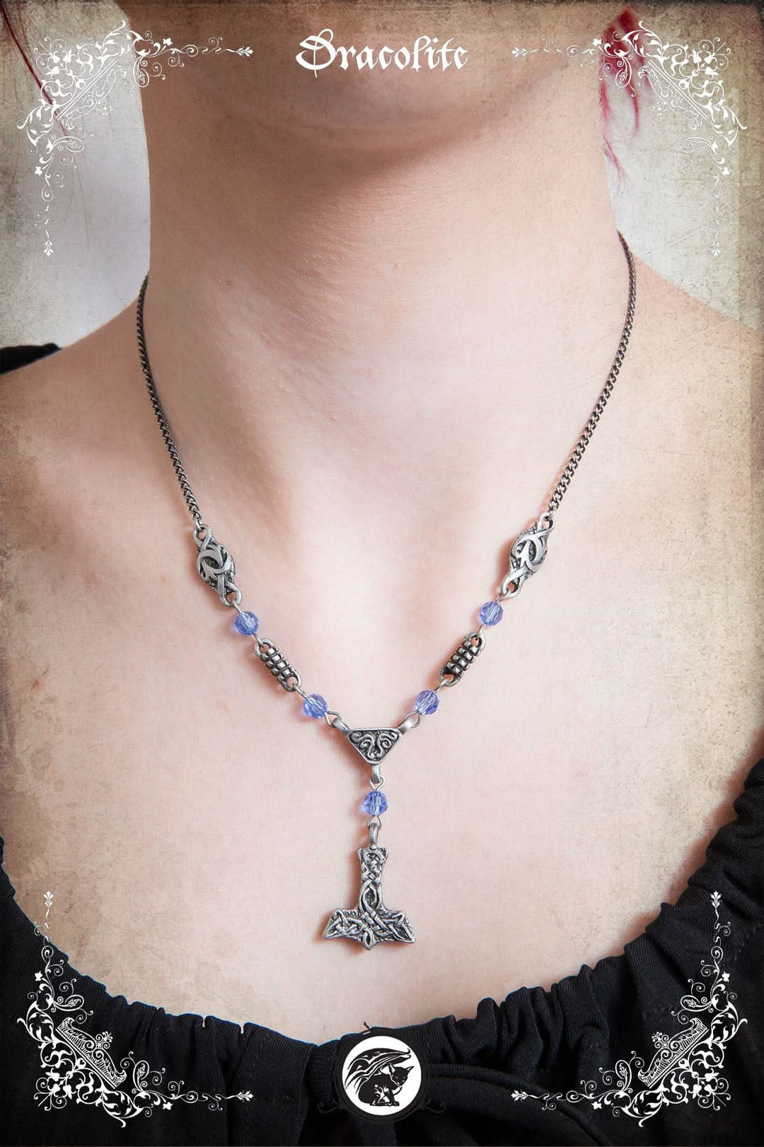 Lagerta Necklace (Women's Mjolnir)