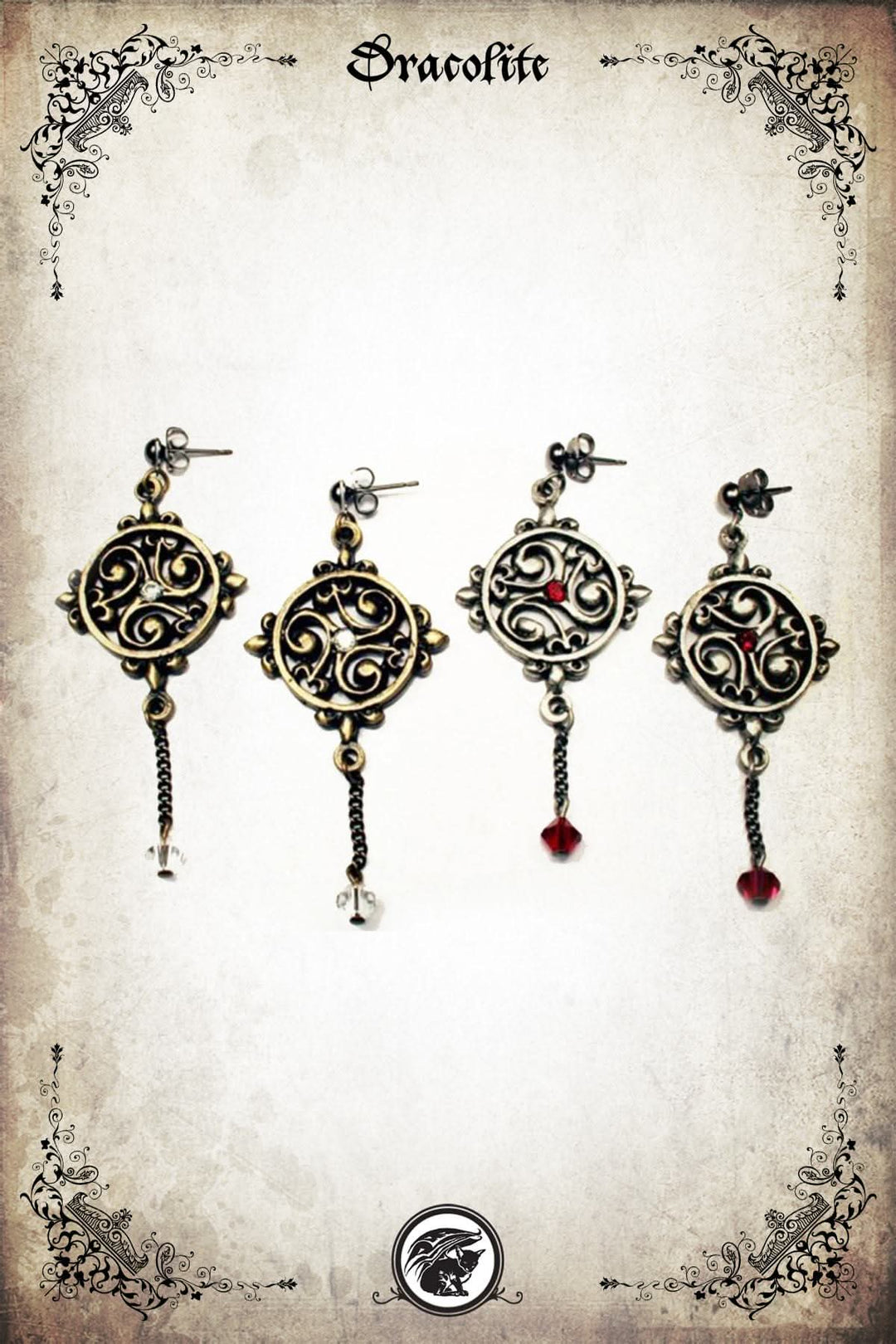 Boucles d'oreilles Damona