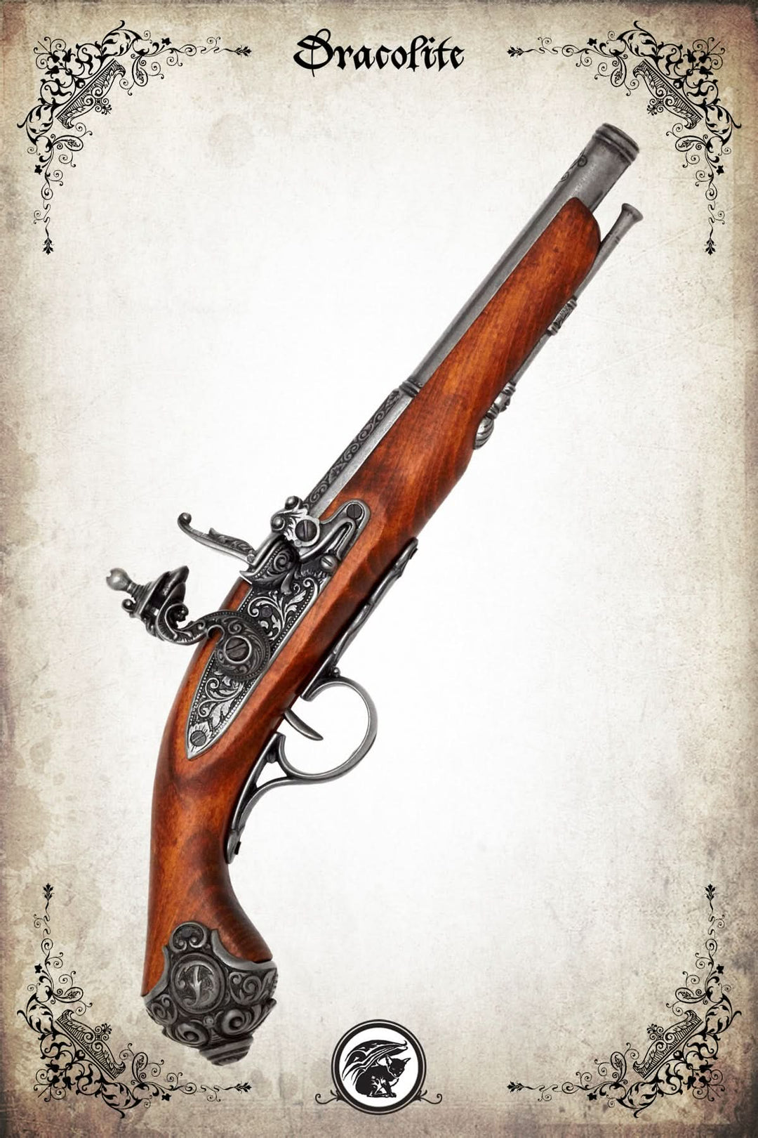 Pistolet Silex du 18e siècle
