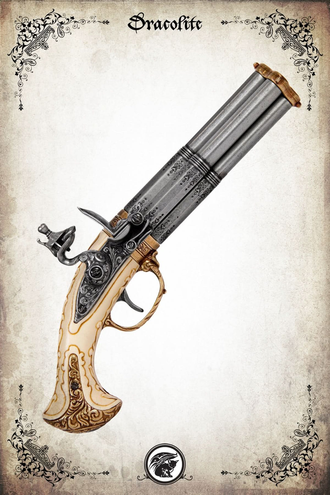 Pistolet Français à 4 canons