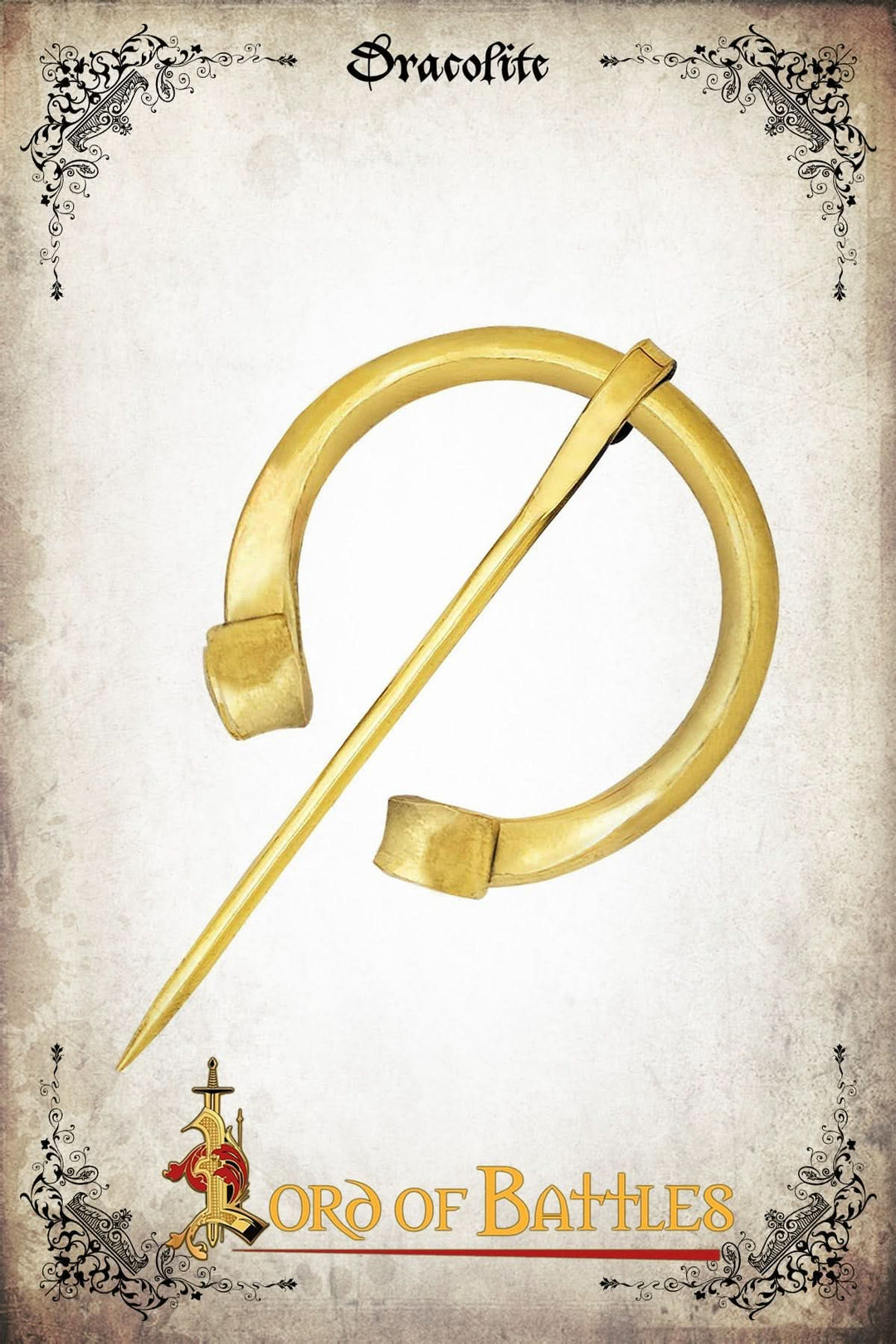 Twisted Brass Fibula