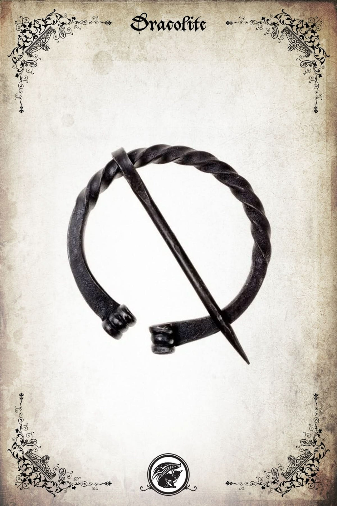 Fibule Viking Torsadée