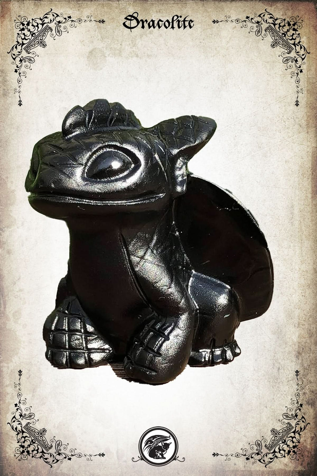 Dragon en Obsidienne