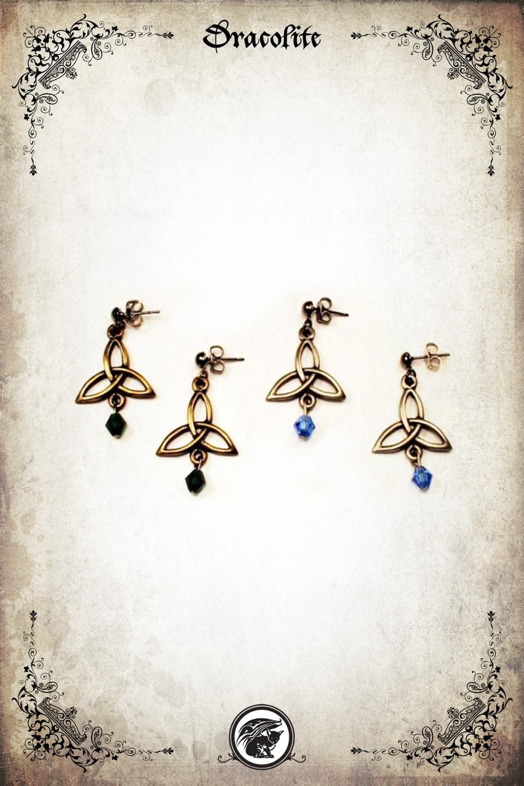 Gaelic earrings