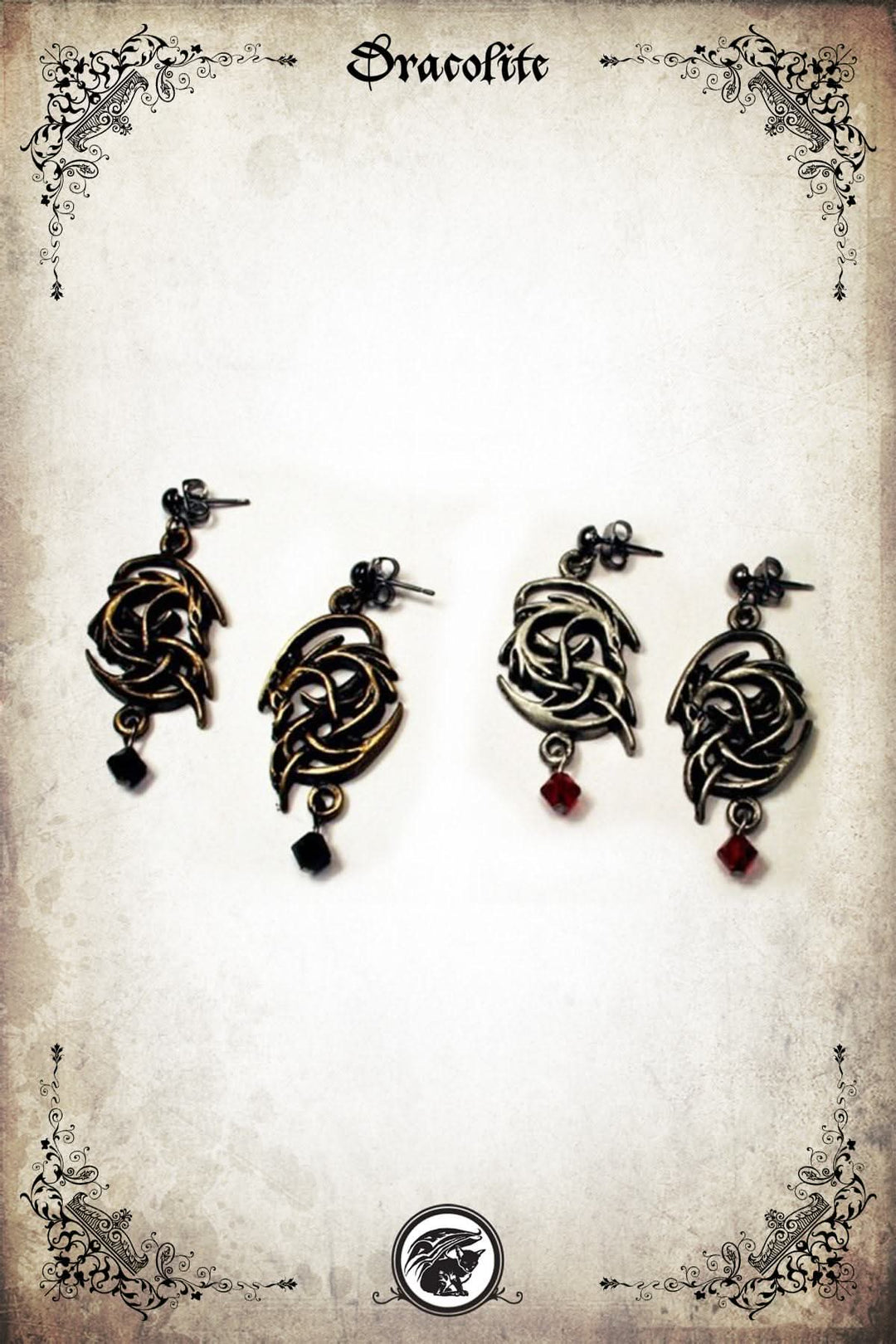 Boucles d'oreilles Hydre