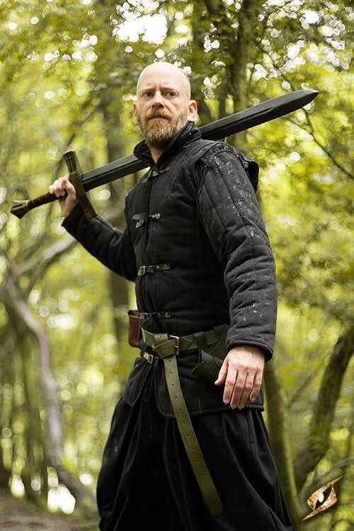 Warrior Gambeson – Gambison matelassé avec manches amovibles pour GN