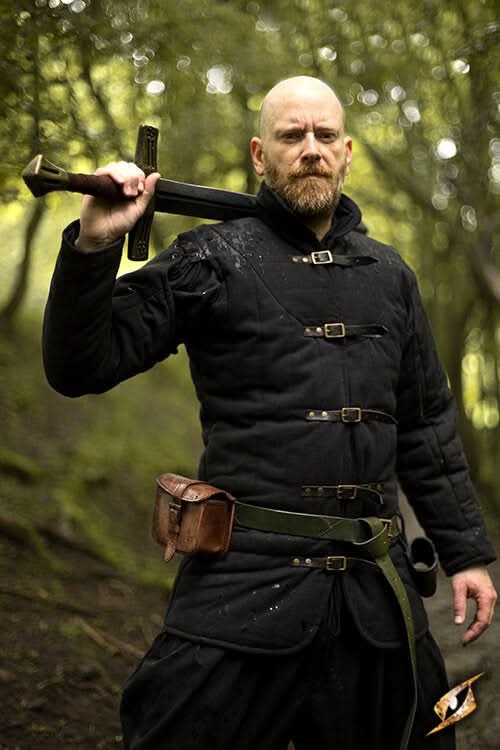 Warrior Gambeson – Gambison matelassé avec manches amovibles pour GN