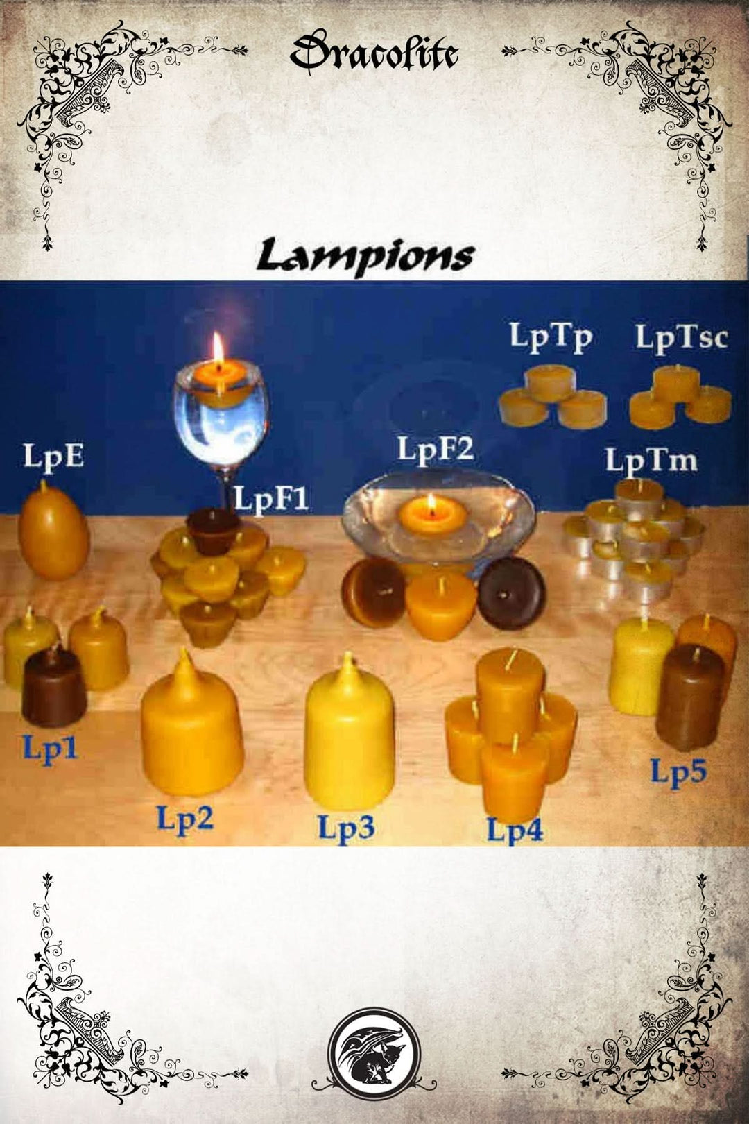 Lampions en cire d'abeille