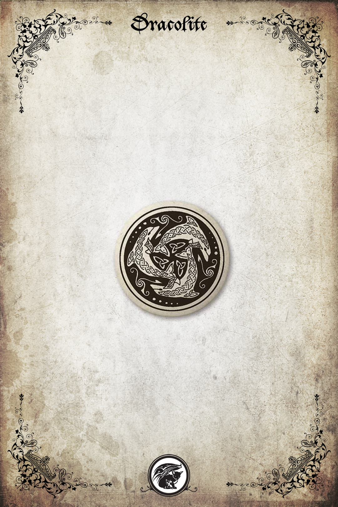Pendentif Celtique - Nehalennia (rond)