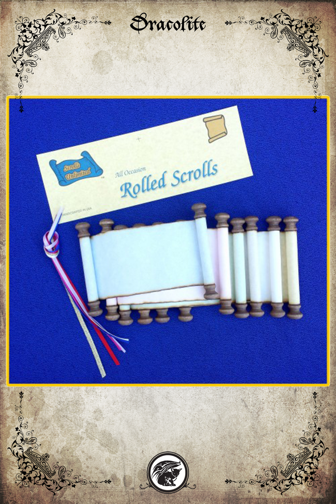 Paquets de 6 Parchemins 3" x 5"