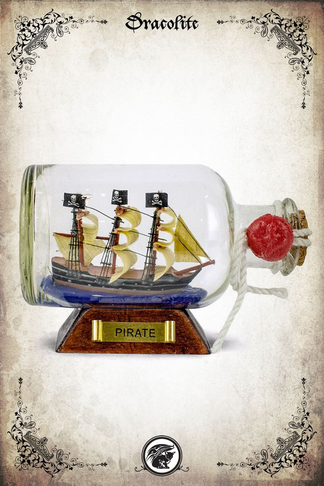 Bateau Pirate dans Bouteille