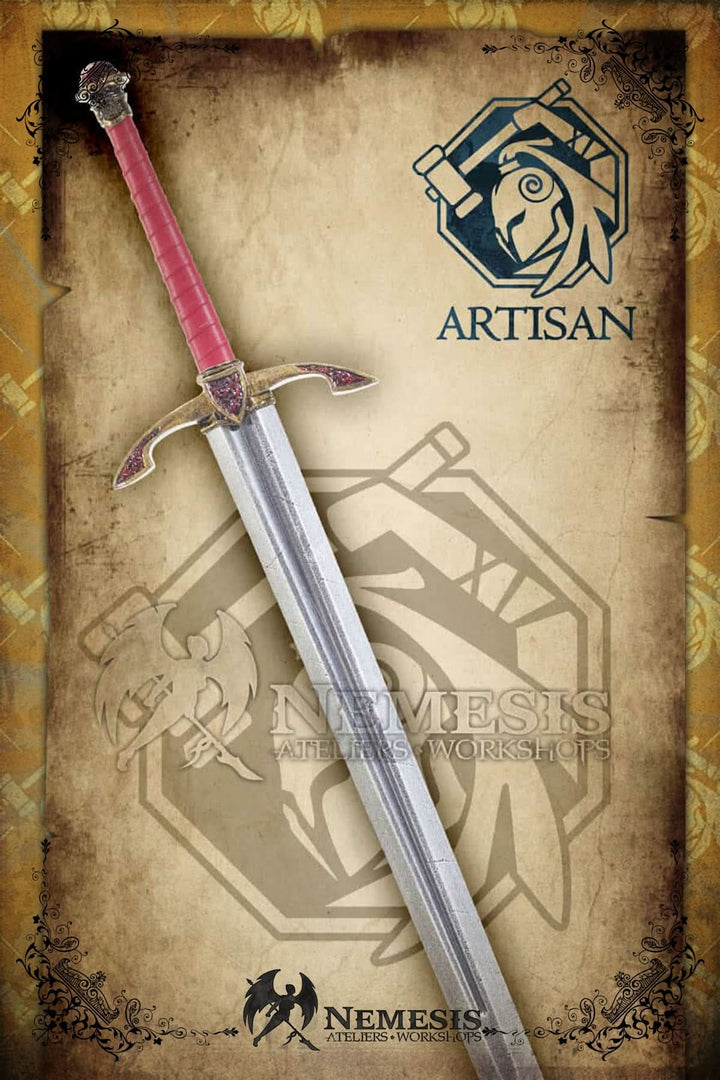 Trait de Gemmes - 110 cm - Ruby - Ébréchée