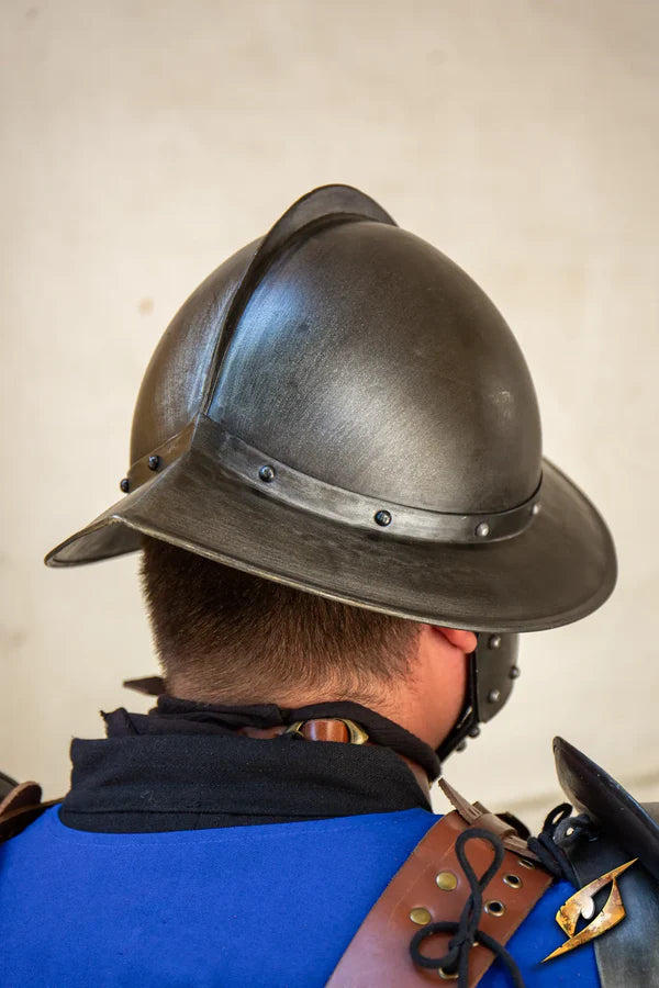 Morion – Casque renaissance GN (version noircie)