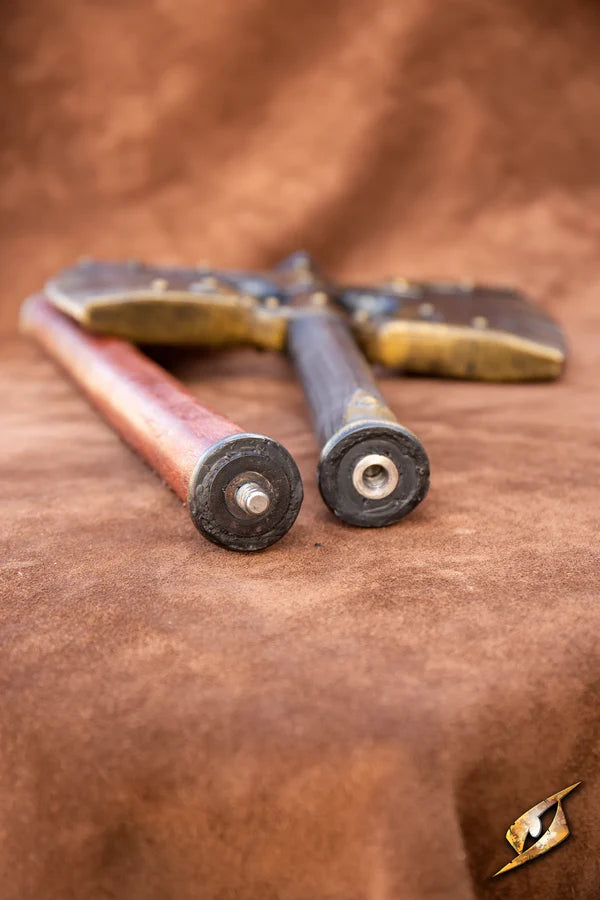 Hache du Chaos à Double Tête - 140 cm - Compacte