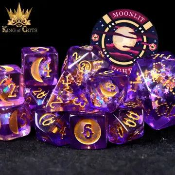 Ensemble de 12 Dés DND