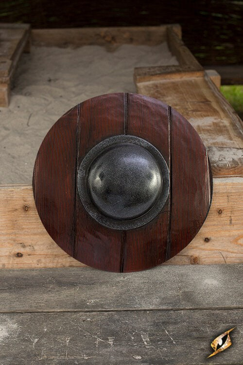 Round Wooden Shield – Foam and Latex Buckler for LARP
