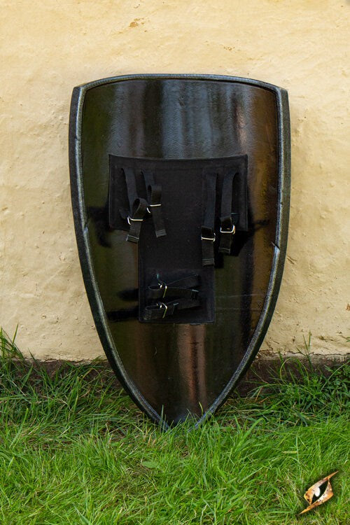 Pavois du Chevalier Noir – Bouclier en mousse / latex pour GN