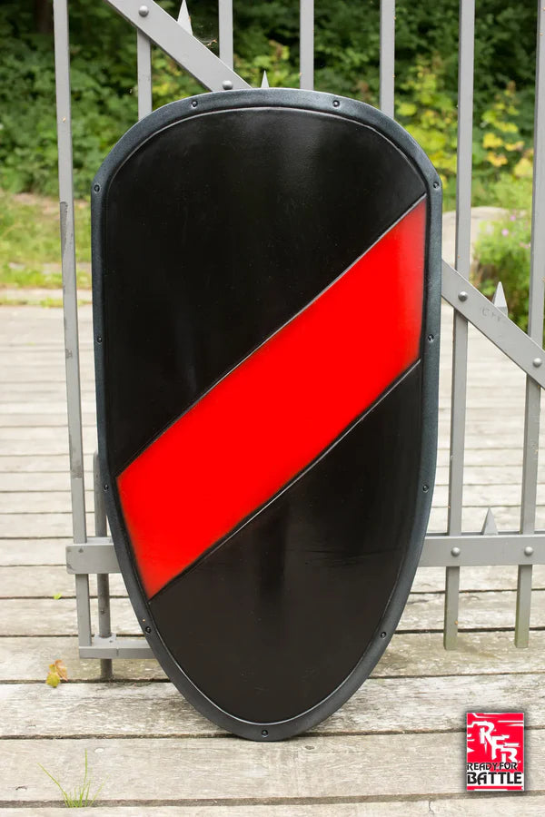 RFB Large Shield – Grand bouclier LARP (100×60 cm)
