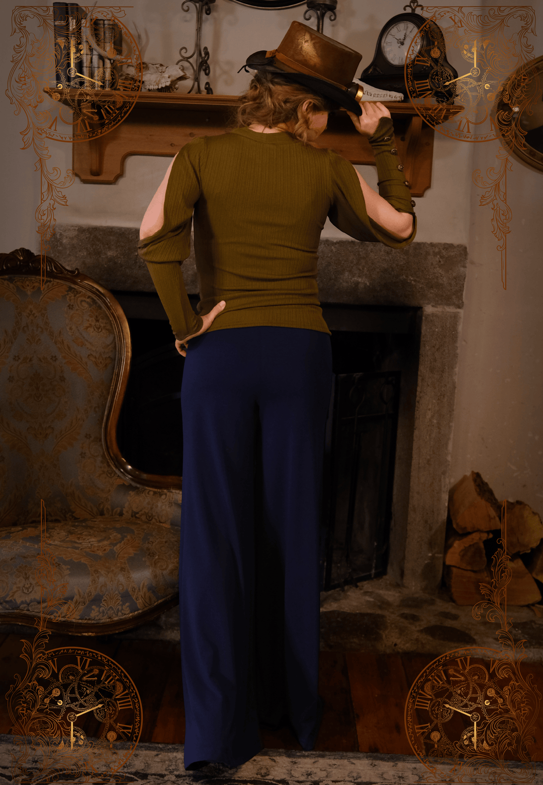 Pantalon Palazzo