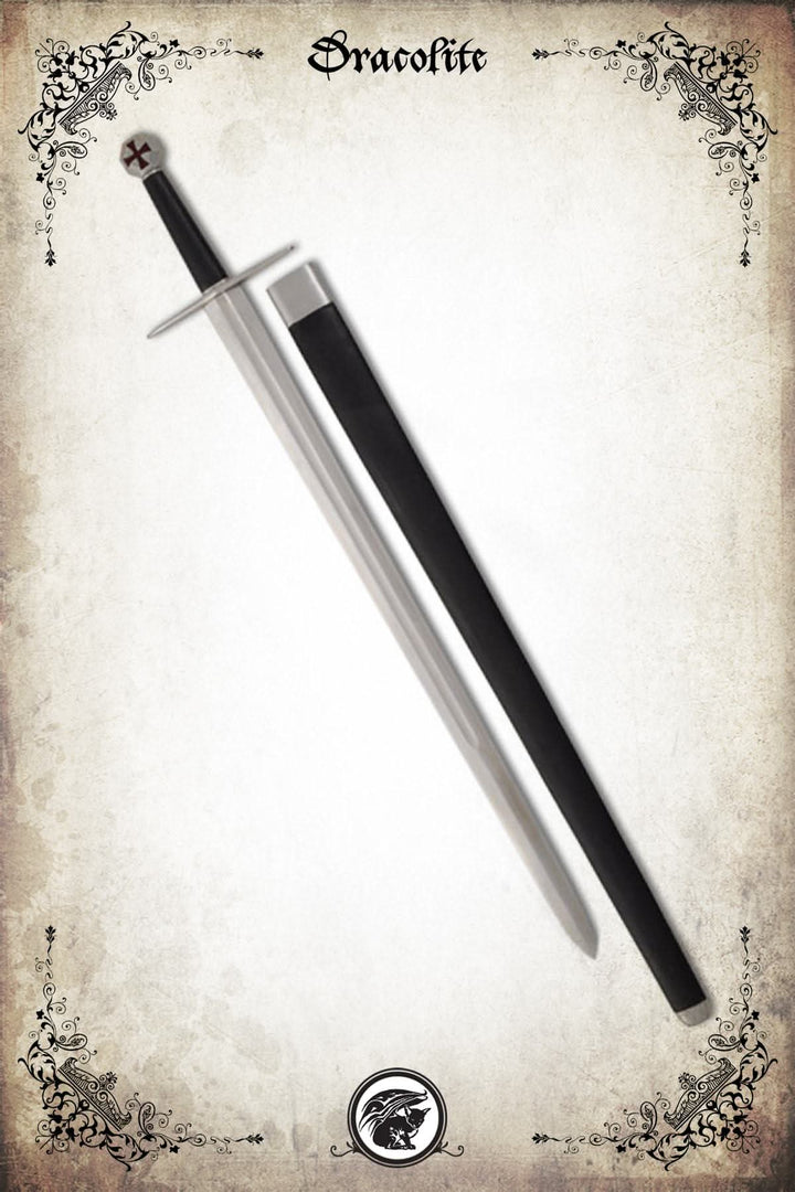 Teutonic Crusader Sword - Forged Carbon Steel Blade by Legacy Arms