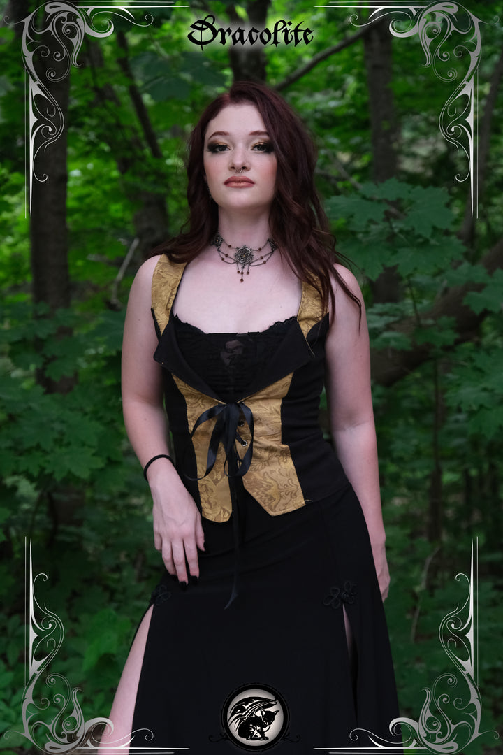 Alizée leather waist cincher