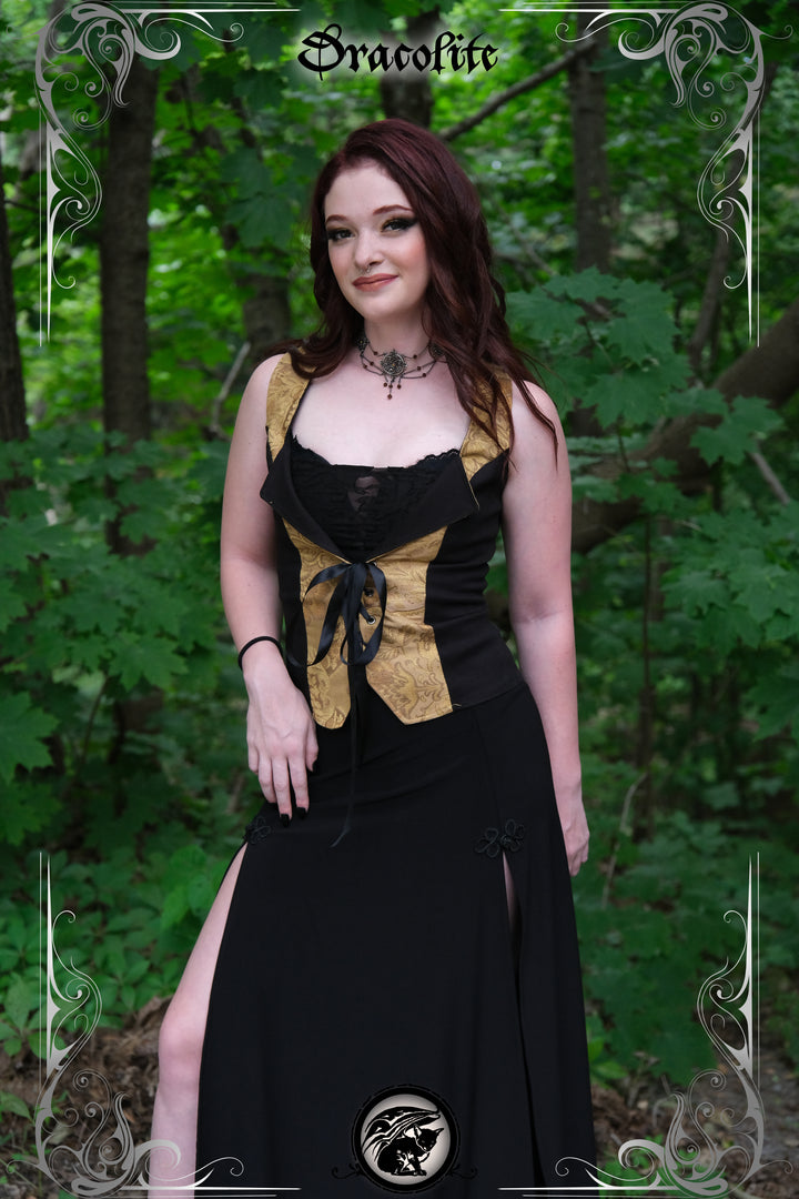 Alizée leather waist cincher