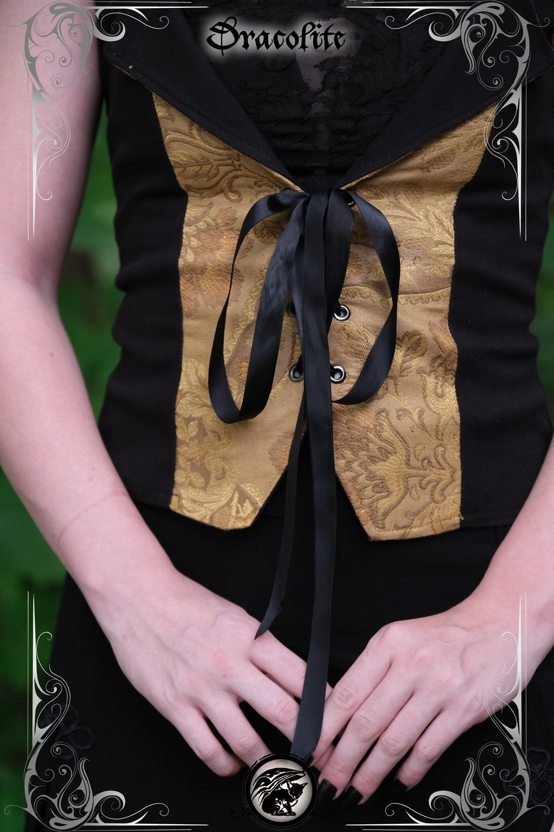 Alizée leather waist cincher