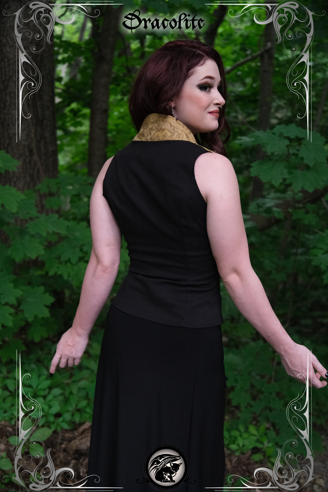 Alizée leather waist cincher