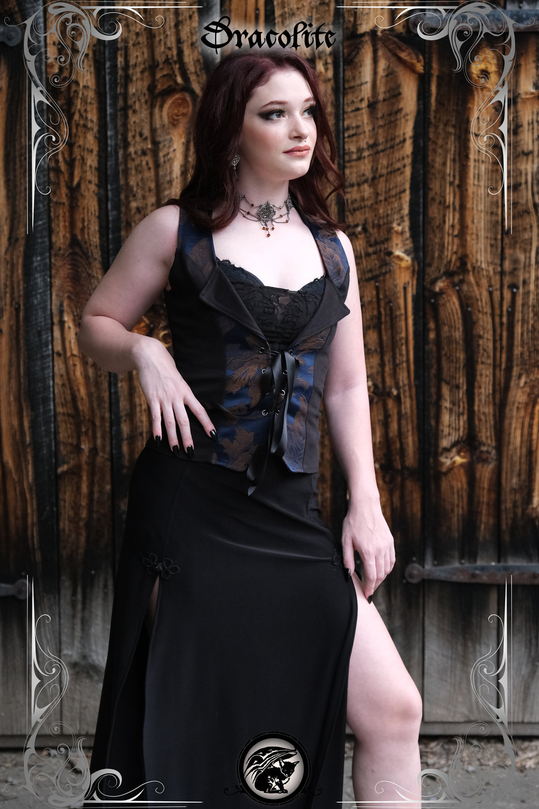 Alizée leather waist cincher