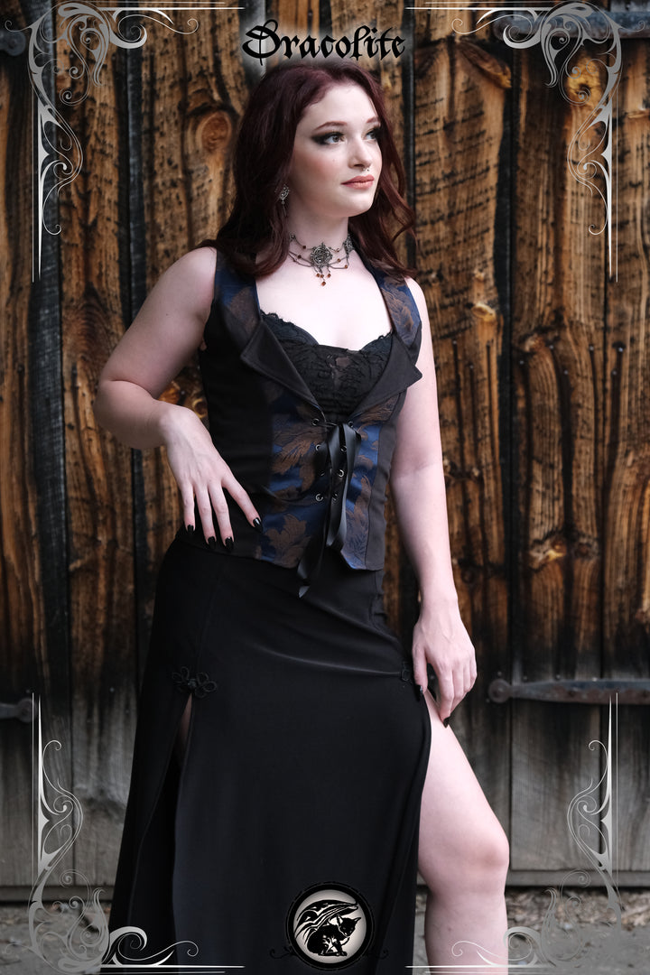 Alizée leather waist cincher