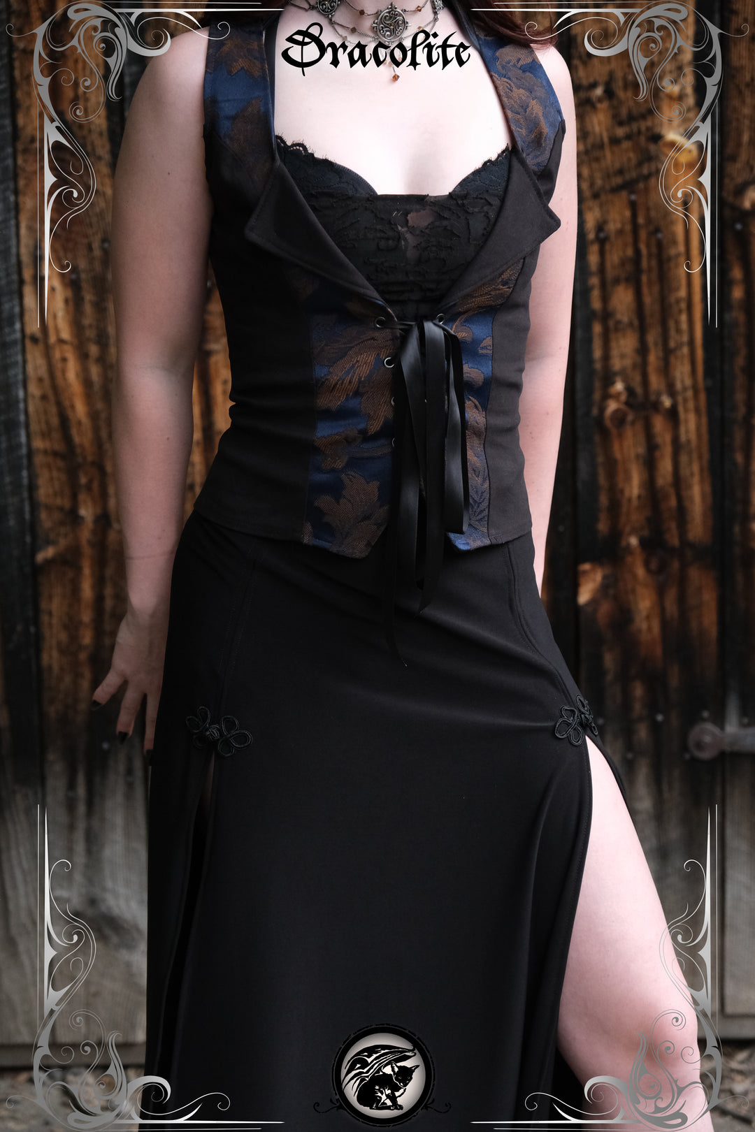 Alizée leather waist cincher