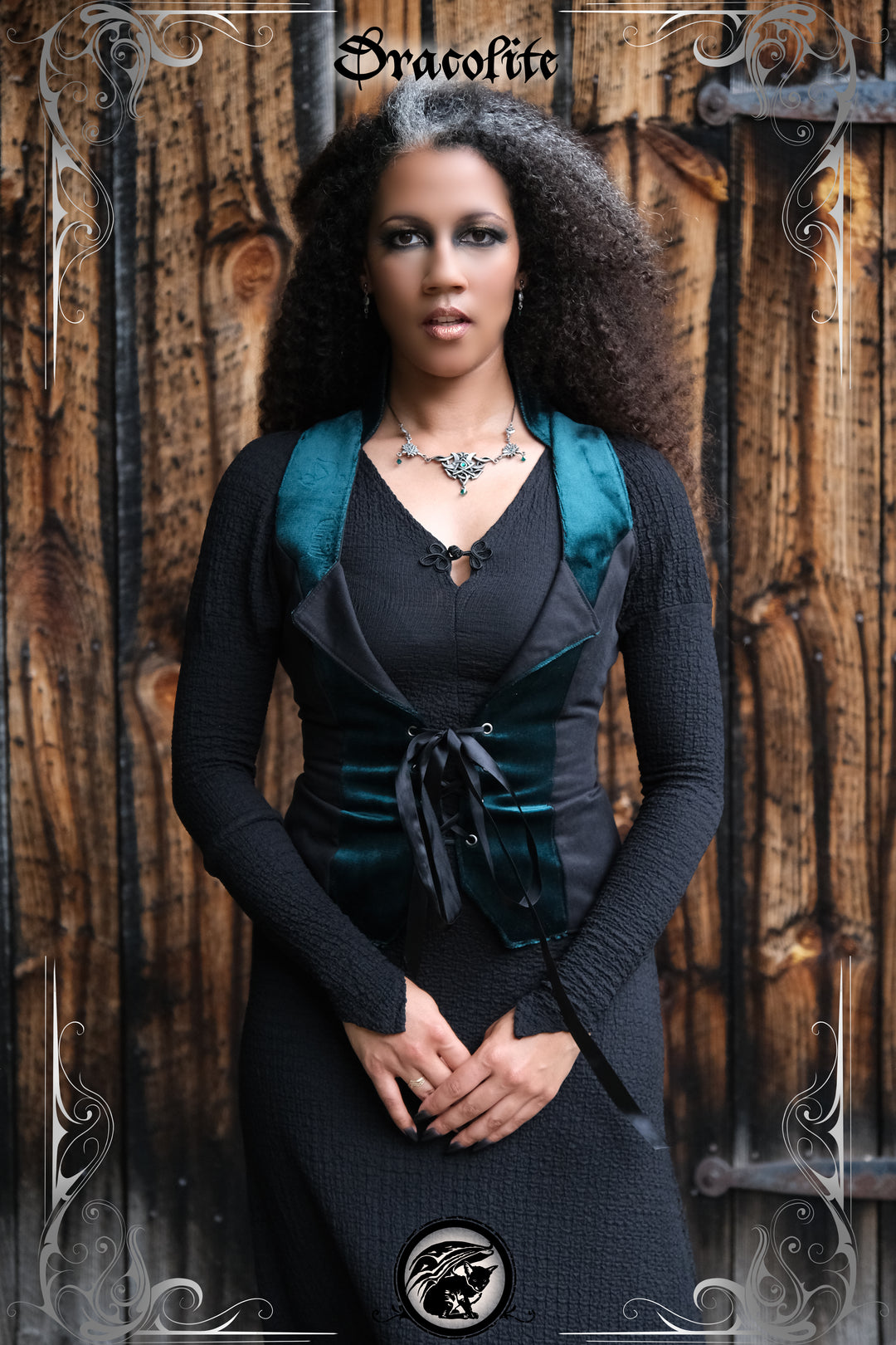 Alizée leather waist cincher