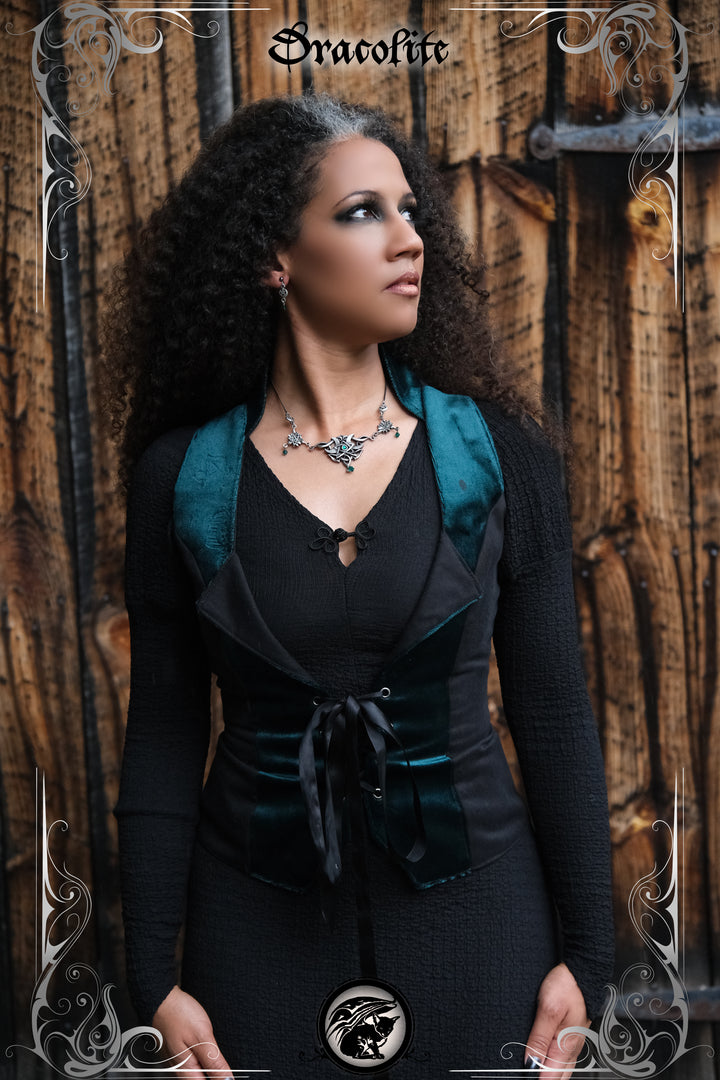 Alizée leather waist cincher