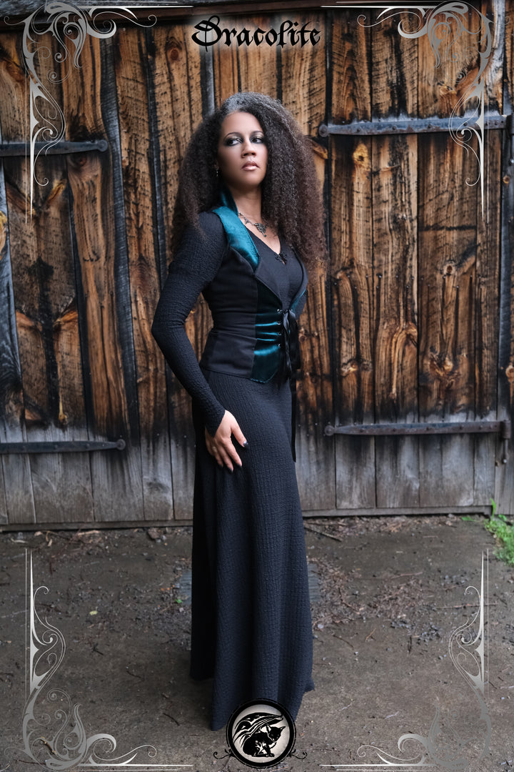 Alizée leather waist cincher