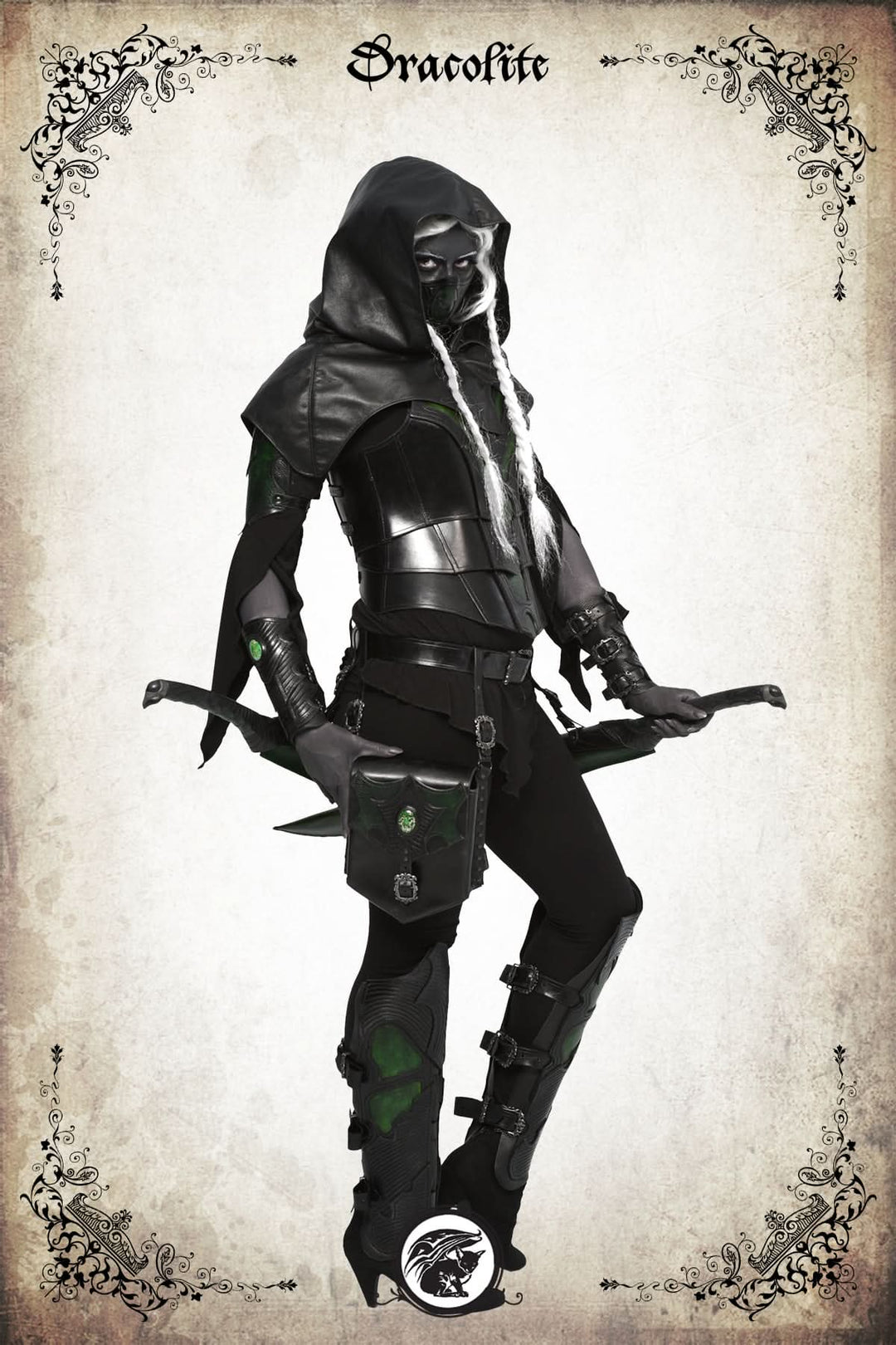 Leather Hunter Hood 