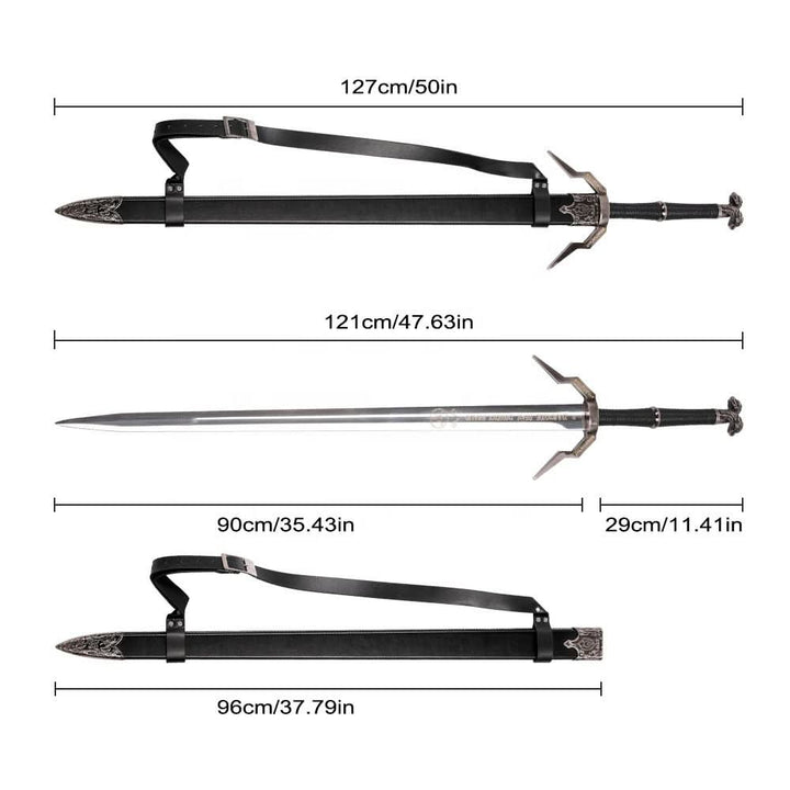 Épée de Geralt de Riv - Argent