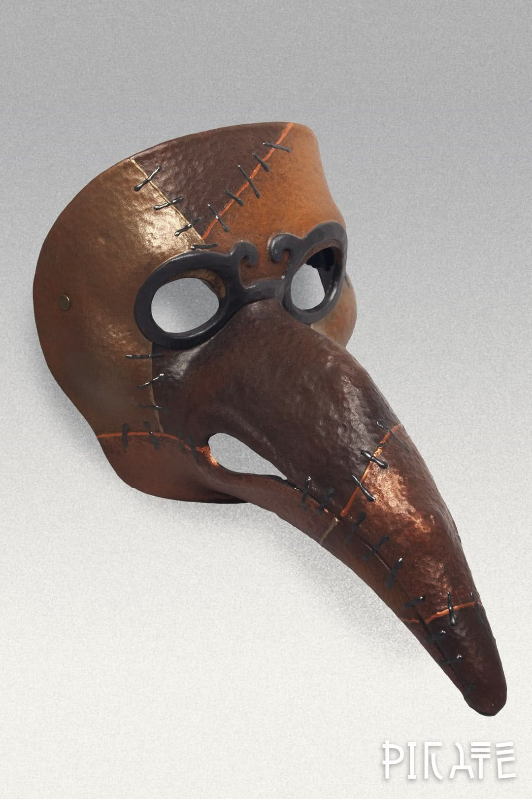 Patched Plague Doctor Mask