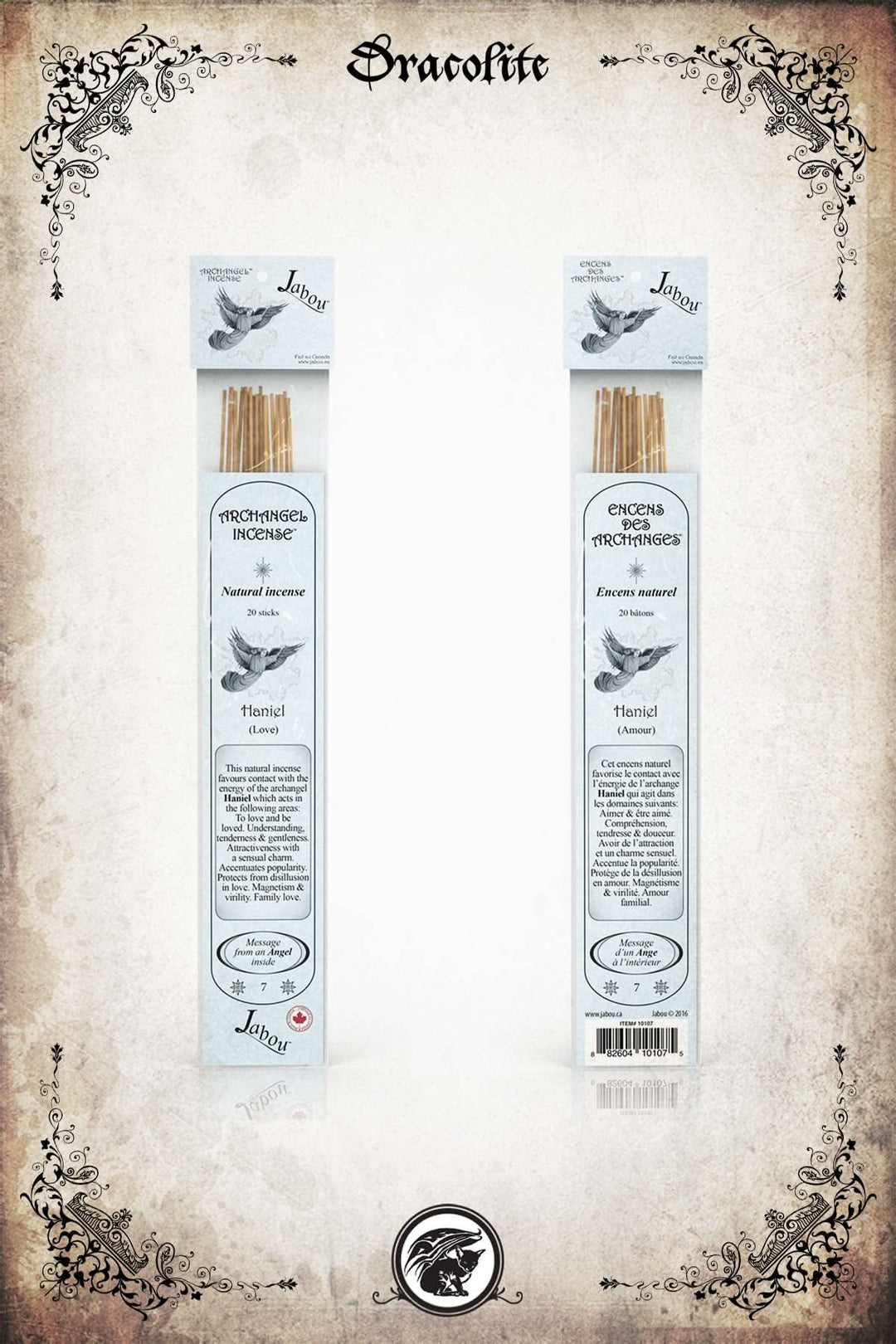 Incense Archangel Collection 100% Natural - Essential Oils, Made in Canada