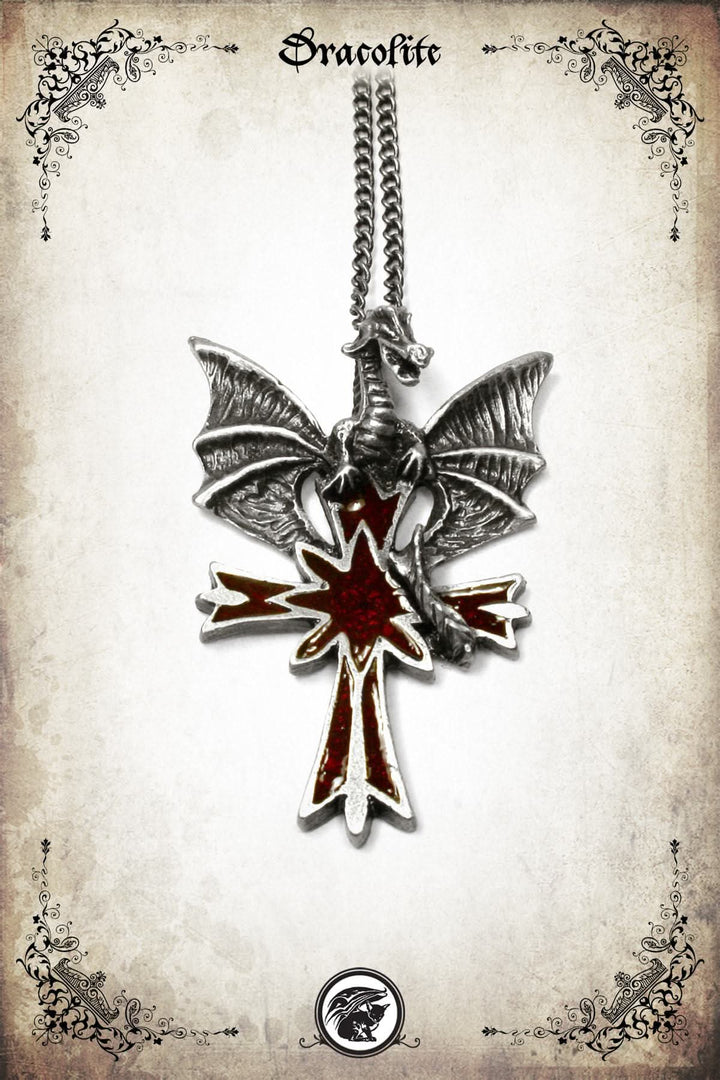 Bahamut Cross Pendant 