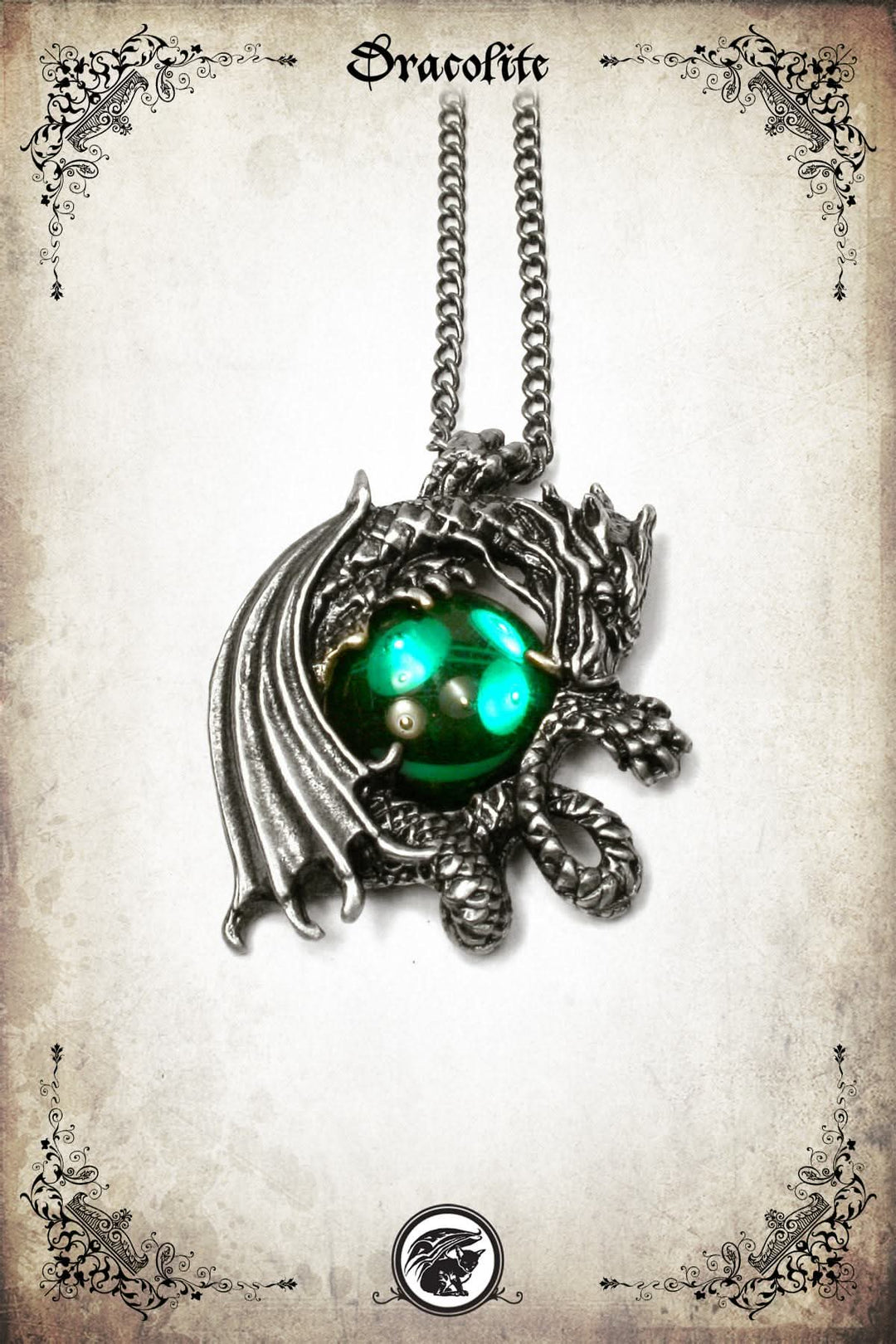 Pendentif Coeur de Dragon