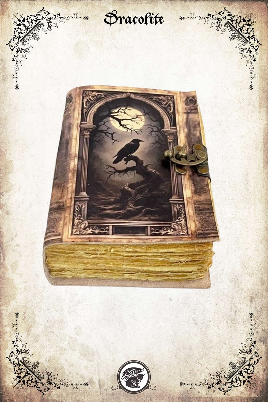 Journal en Cuir - Portail Corbeau